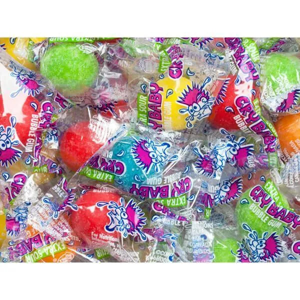 Cry Baby Sour Gumballs - Wrapped: 850-Piece Case