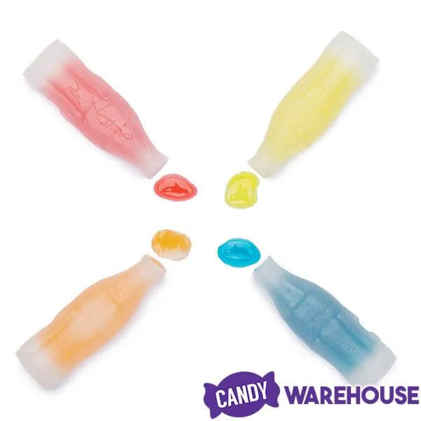 Cry Baby Sour Wax Bottles Candy 4-Packs: 18-Piece Box