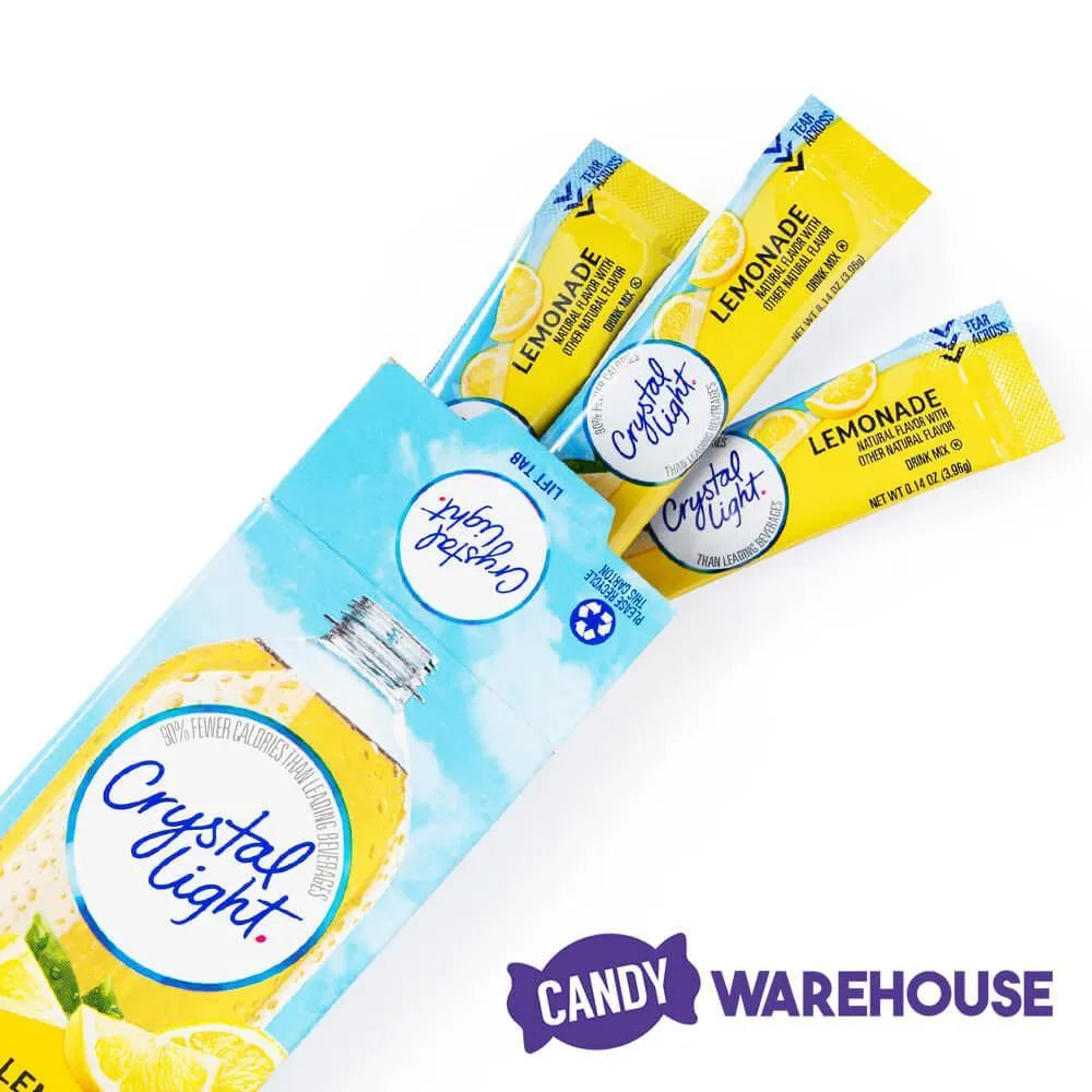 Crystal Light - Lemonade: 10-Piece Box