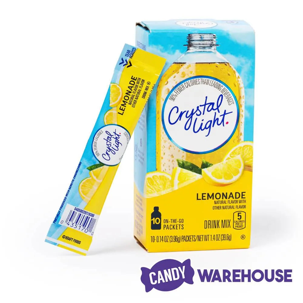 Crystal Light - Lemonade: 10-Piece Box