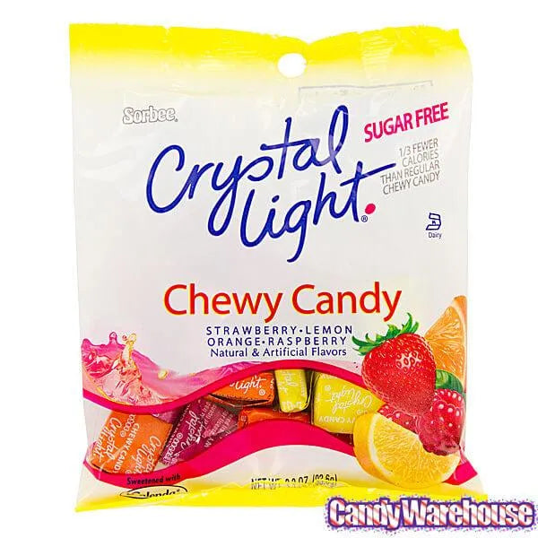 Crystal Light Sugar Free Chewy Candy: 1.2LB Case