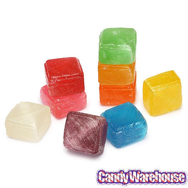 Cubes Hard Candy - Assorted: 3LB Bag