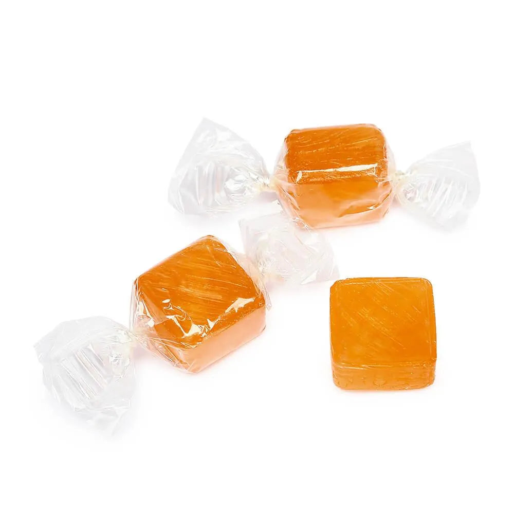 Cubes Hard Candy - Butterscotch: 3LB Bag