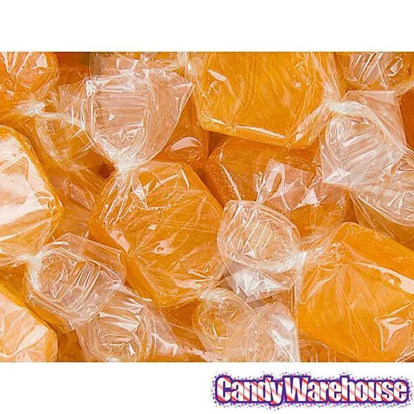 Cubes Hard Candy - Butterscotch: 3LB Bag