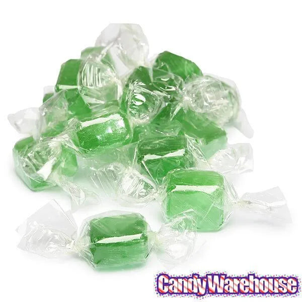 Cubes Hard Candy - Green Apple: 3LB Bag