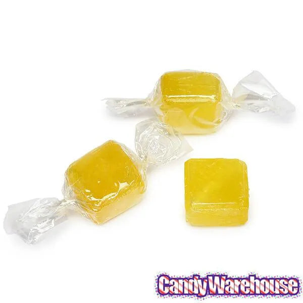 Cubes Hard Candy - Lemon: 3LB Bag