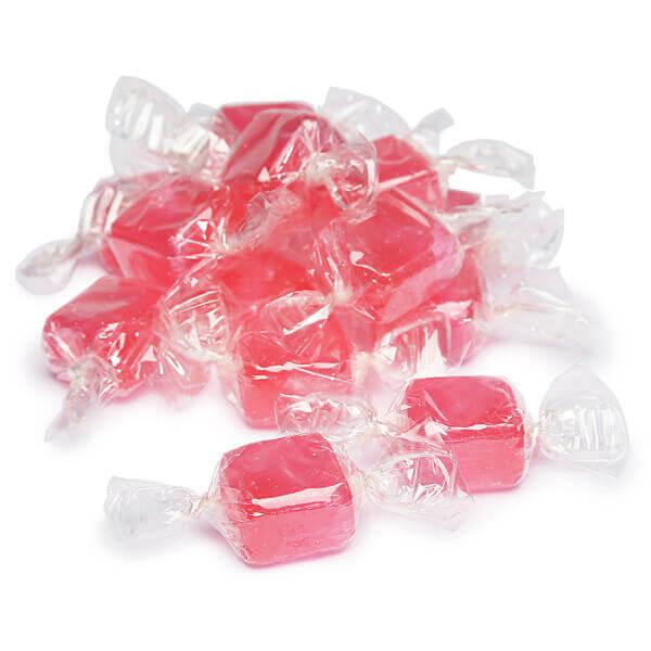 Cubes Hard Candy - Strawberry: 3LB Bag