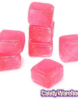 Cubes Hard Candy - Strawberry: 3LB Bag