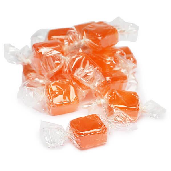 Cubes Hard Candy - Tangerine: 3LB Bag