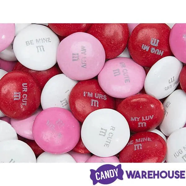 Cupid's Messages Mix Valentine Milk Chocolate Mega M&M's Candy: 10-Ounce Bag