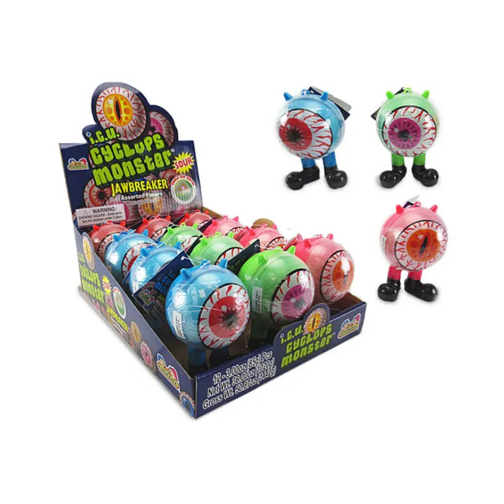 Cyclops Monster Jawbreakers: 12-Piece Box