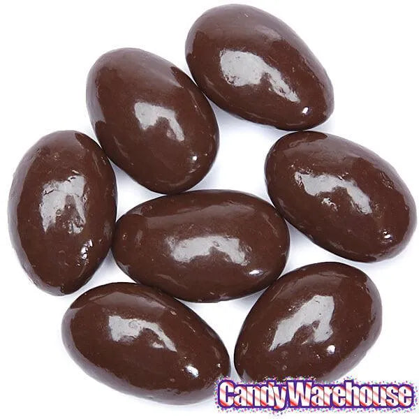 Dark Chocolate Covered Almonds Candy: 10LB Case