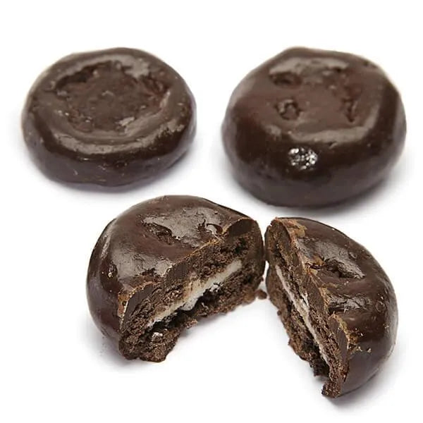 Dark Chocolate Covered Mini Oreo Cookies: 2LB Bag