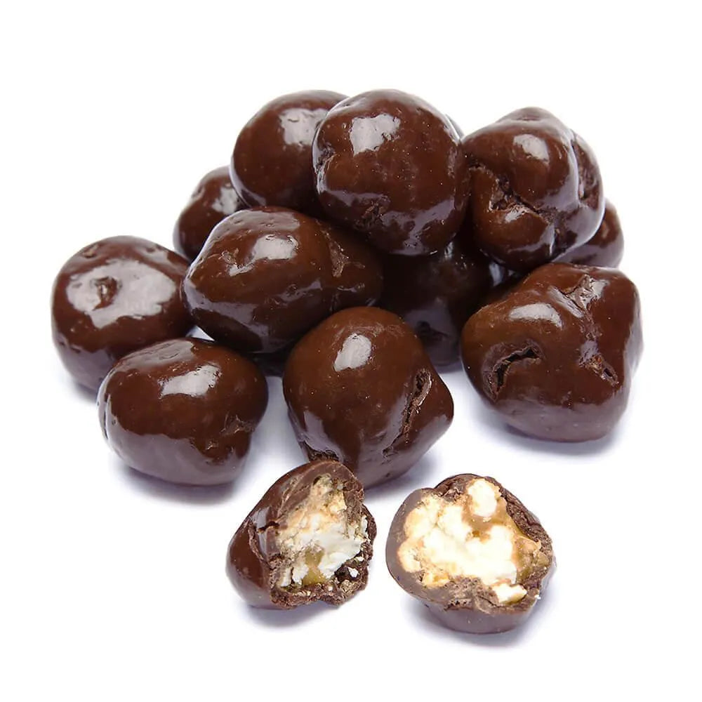 Dark Chocolate Sea Salt Caramel Popcorn: 2LB Bag