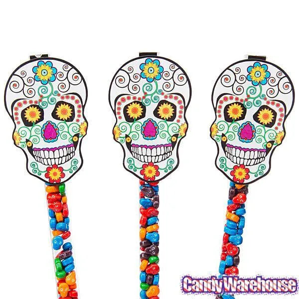 Day of the Dead Candy Toppers: 12-Piece Display