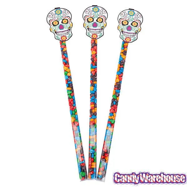 Day of the Dead Candy Toppers: 12-Piece Display