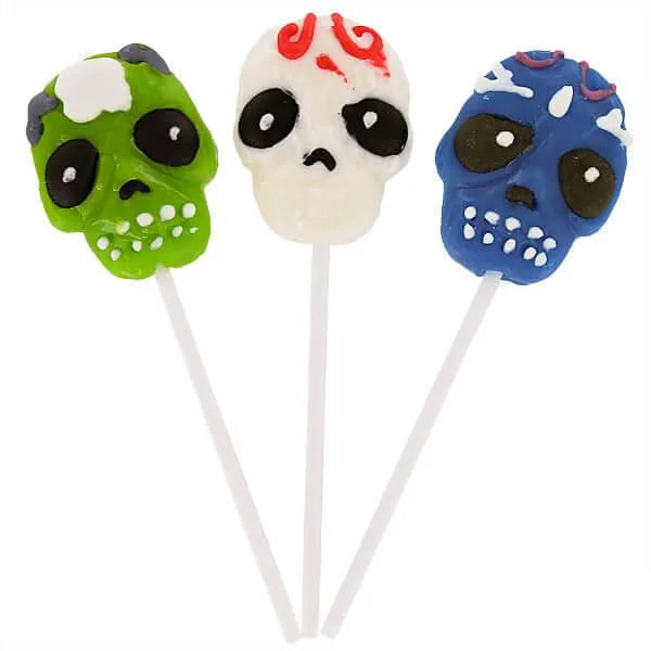 Day of the Dead Frosted Lollipops: 12-Piece Box