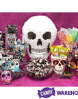 Day of the Dead Skull Hard Candy Lollipops: 12-Piece Bag