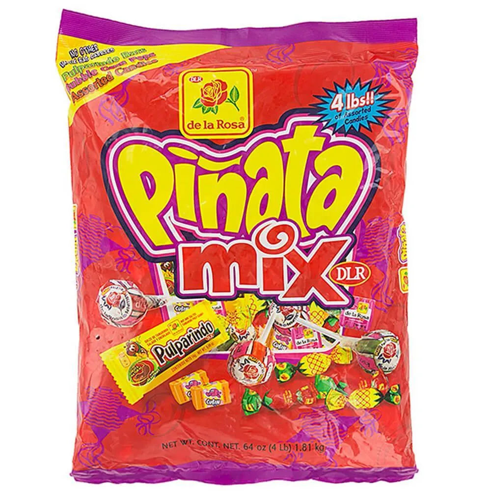 De La Rosa Pinata Candy Mix: 4LB Bag