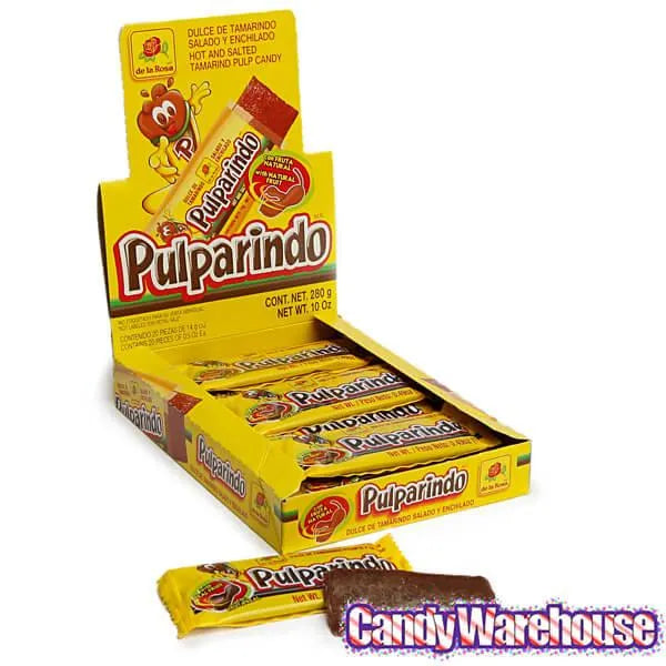 De La Rosa Pulparindo Candy: 20-Piece Box