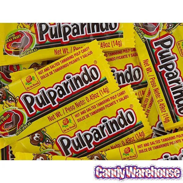 De La Rosa Pulparindo Candy: 20-Piece Box