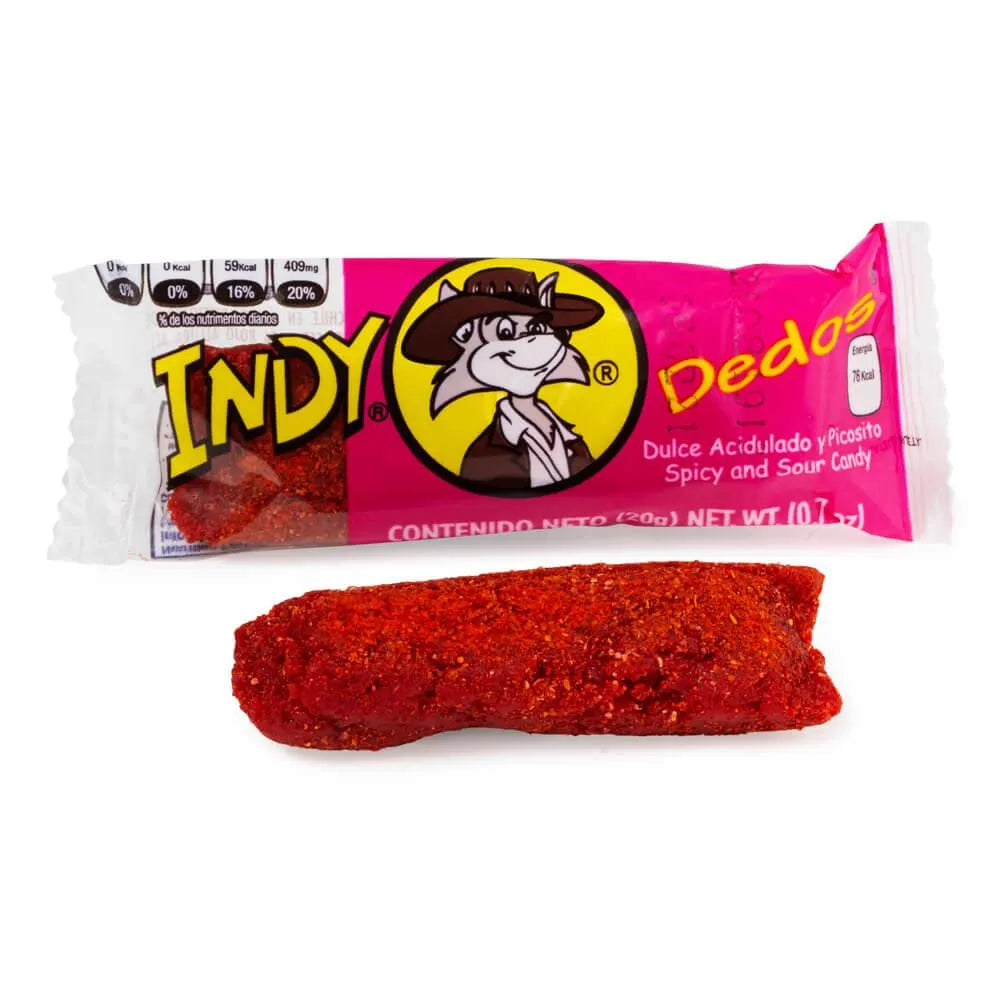 Dedos Spicy and Sour Candy Packs: 12-Piece Box