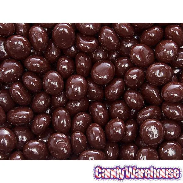 Deluxe Chocolate Covered Espresso Coffee Beans - Dark: 2LB Bag