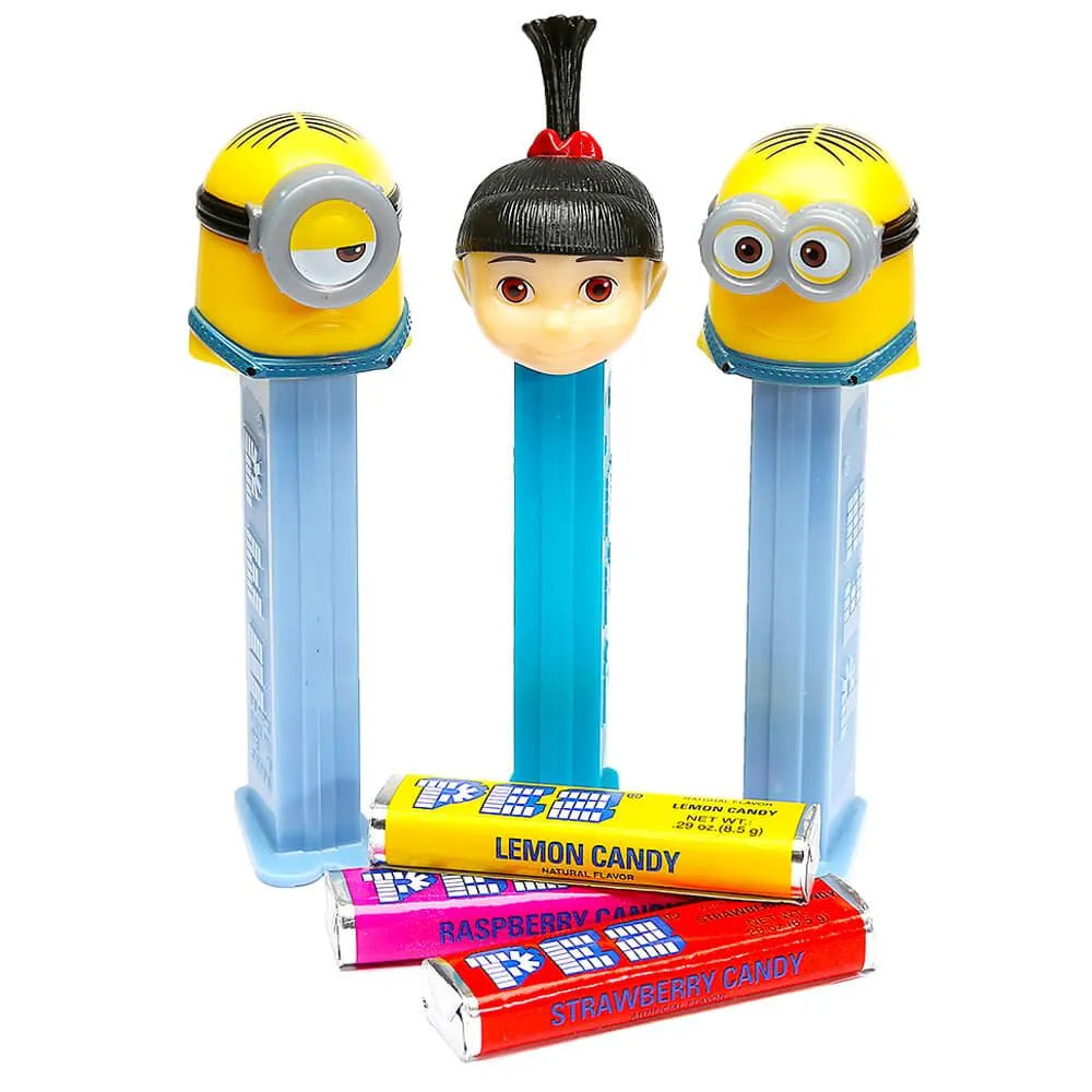 Despicable Me PEZ Candy Packs: 12-Piece Display