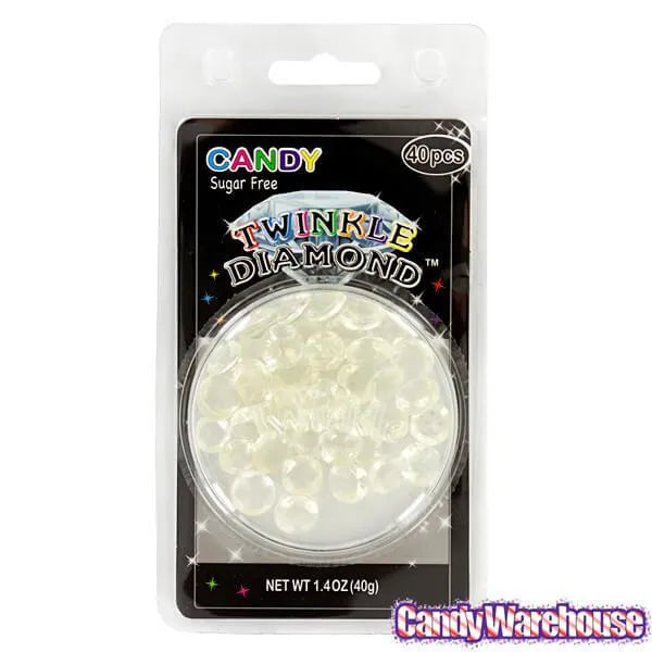 Diamond Candy Gems - Clear: 40-Piece Package