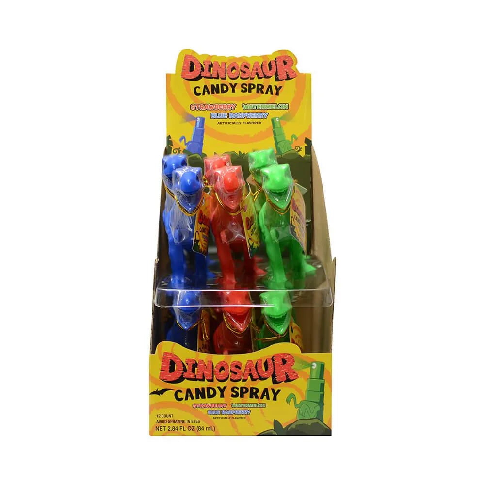 Dinosaur Candy Spray: 12-Piece Display