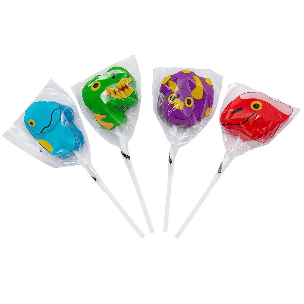 Dinosaur Lollipops: 12-Piece Box