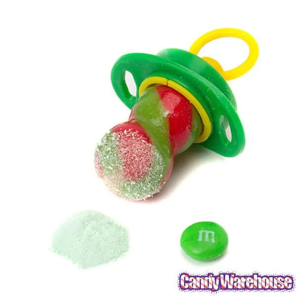 Dip-n-Lik Pacifier Pop Candy: 12-Piece Box