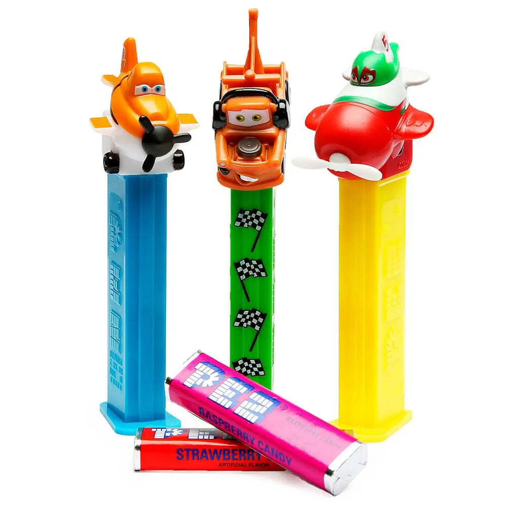 Disney Cars and Planes PEZ Candy Packs: 12-Piece Display