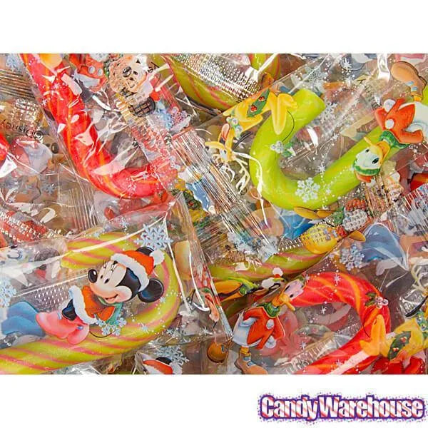 Disney Mini Candy Canes: 50-Piece Box