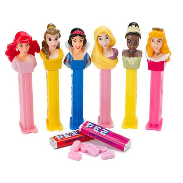 Disney Princesses PEZ Candy Packs: 12-Piece Display