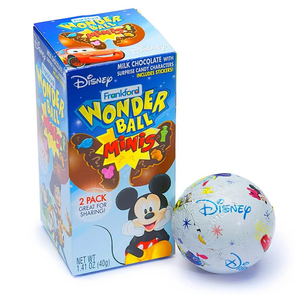 Disney WonderBall Minis 2-Packs: 10-Piece Display