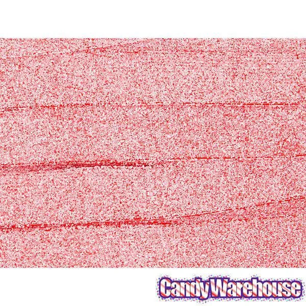 Dorval Sour Power Belts Candy - Strawberry: 2.5 Pound Tub