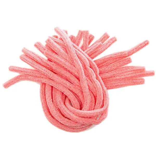 Dorval Sour Power Straws Candy - Pink Lemonade: 200-Piece Tub