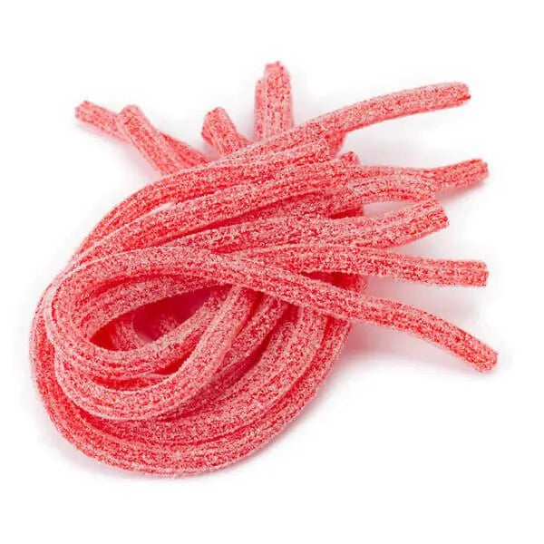 Dorval Sour Power Straws Candy - Strawberry: 200-Piece Tub