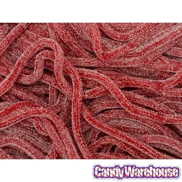 Dorval Sour Power Straws Candy - Watermelon: 200-Piece Tub