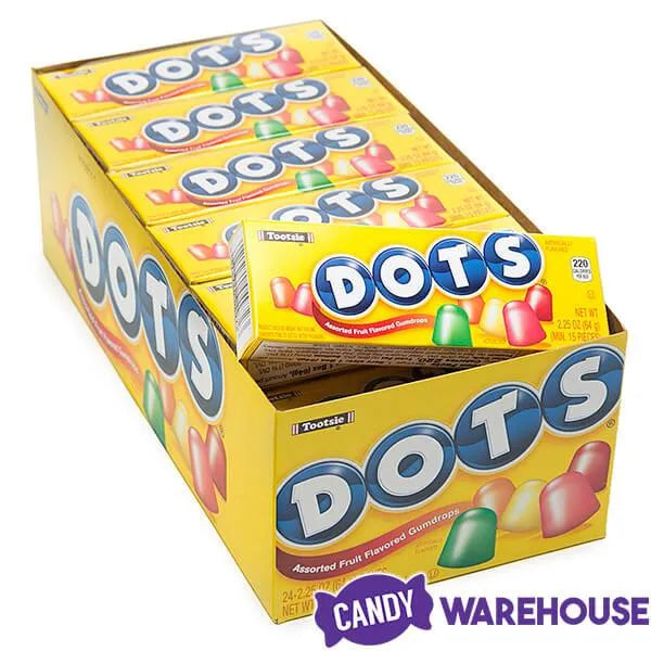 Dots Candy 2.25-Ounce Packs: 24-Piece Box