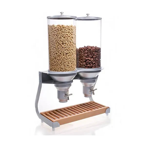 Double Cylinder Tabletop Candy Dispenser: 3.5 Gallon