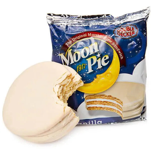 Double Decker Vanilla Moon Pies: 9-Piece Box