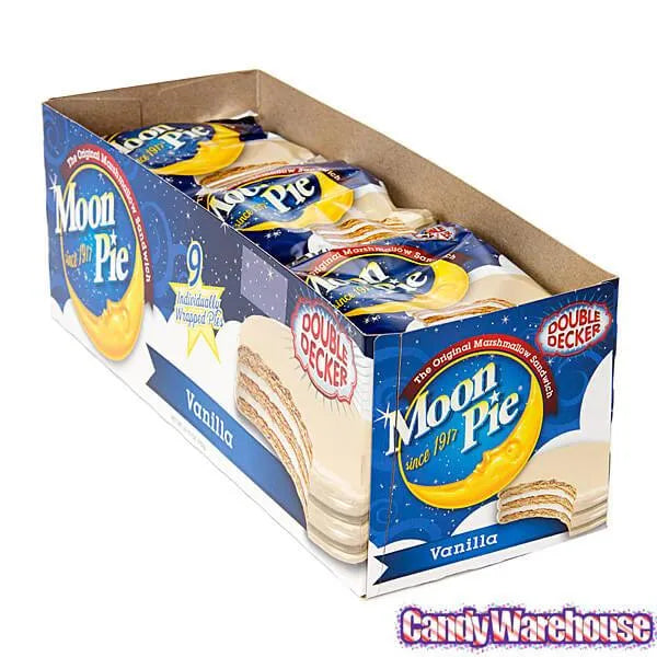 Double Decker Vanilla Moon Pies: 9-Piece Box