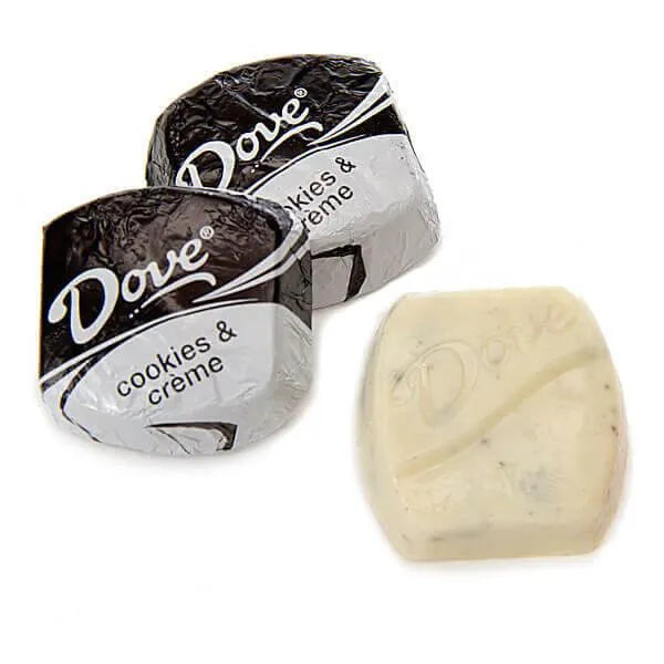 Dove Cookies n Creme Candy Squares: 25-Piece Bag