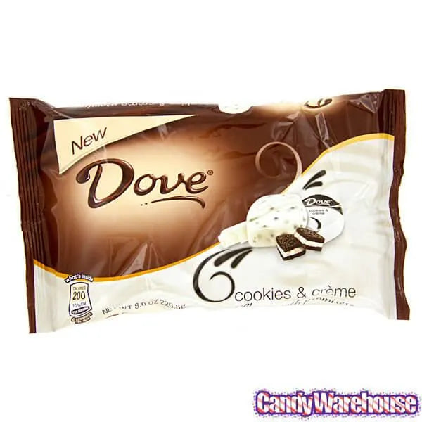 Dove Cookies n Creme Candy Squares: 25-Piece Bag