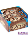 Dove Milk Chocolate Bars: 18-Piece Box