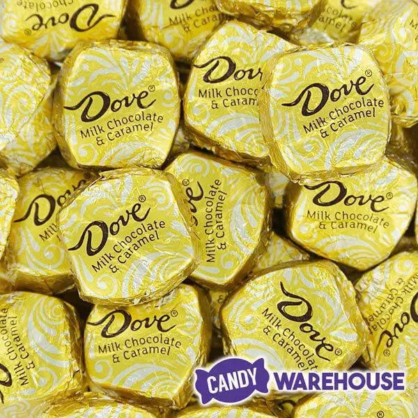 Dove Milk Chocolate Caramel Squares: 24-Piece Bag