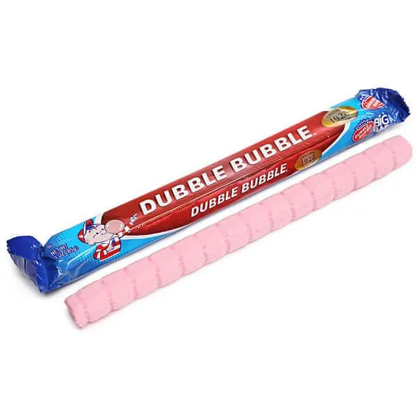 Dubble Bubble Big Bar 3-Ounce Bubble Gum : 24-Piece Box