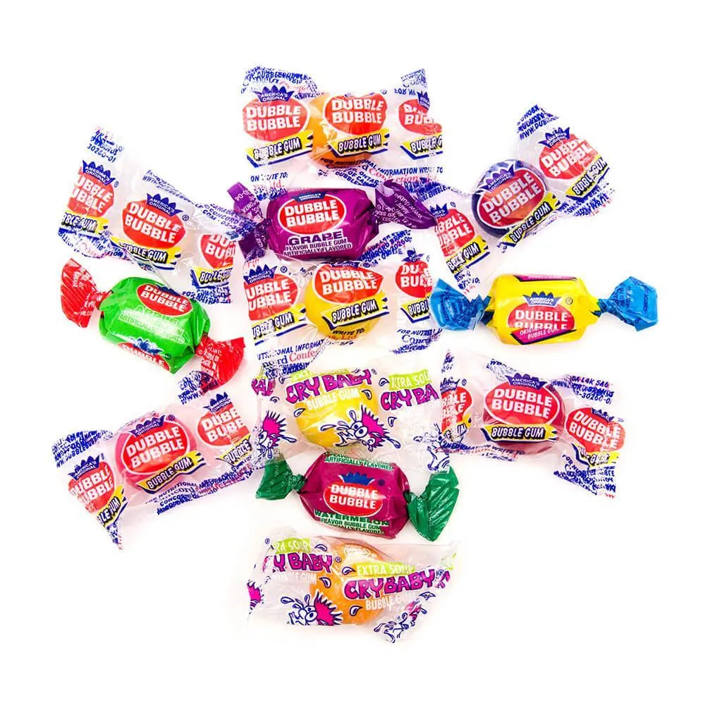 Dubble Bubble Assorted Bubble Gum: 30-Ounce Bag